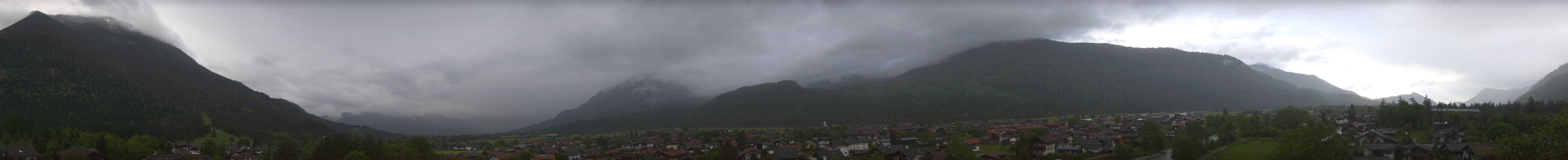 Archived image Webcam Farchant (Bavaria)