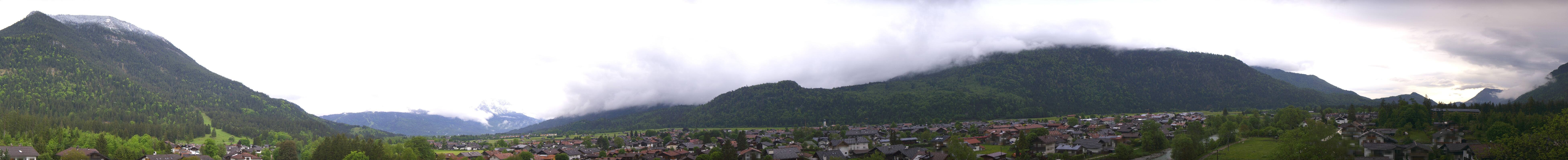 Archived image Webcam Farchant (Bavaria)