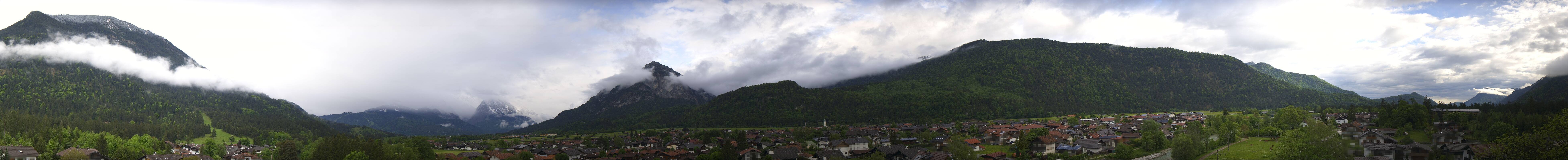 Archived image Webcam Farchant (Bavaria)