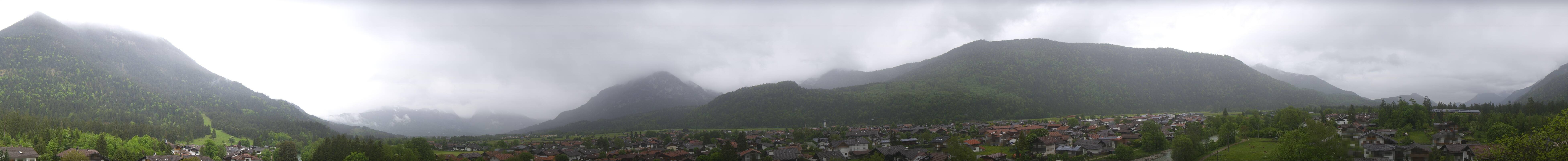 Archived image Webcam Farchant (Bavaria)