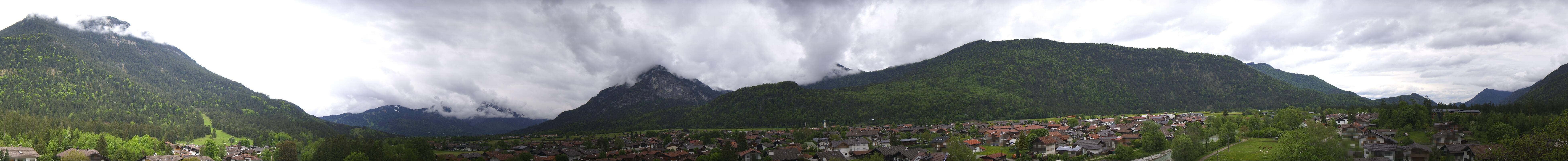 Archived image Webcam Farchant (Bavaria)