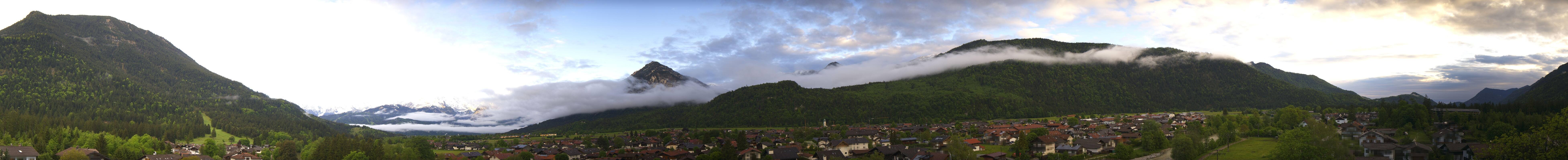Archived image Webcam Farchant (Bavaria)