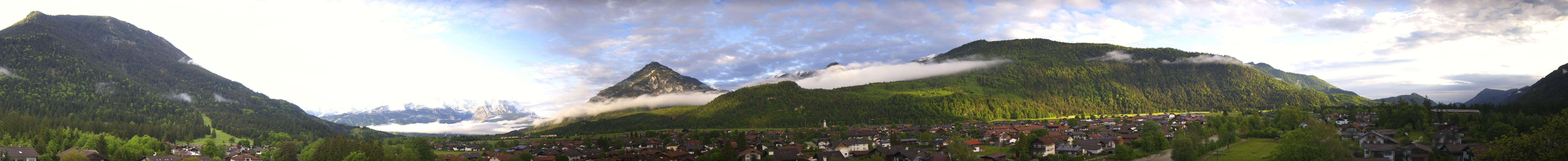 Archived image Webcam Farchant (Bavaria)