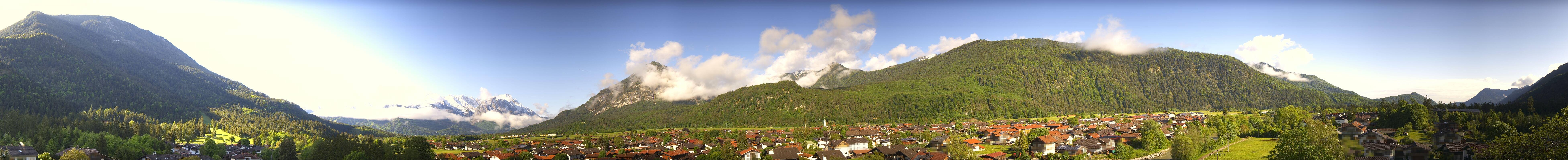 Archived image Webcam Farchant (Bavaria)