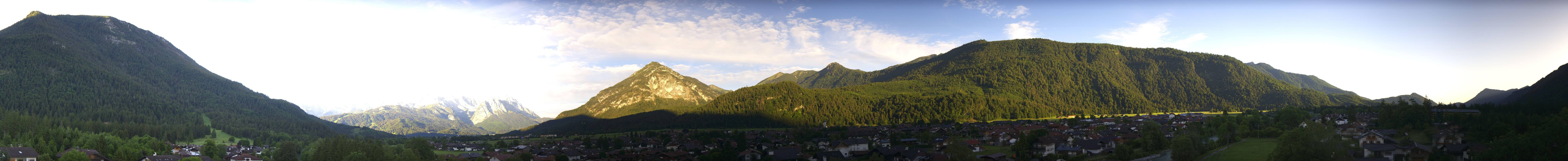 Archived image Webcam Farchant (Bavaria)