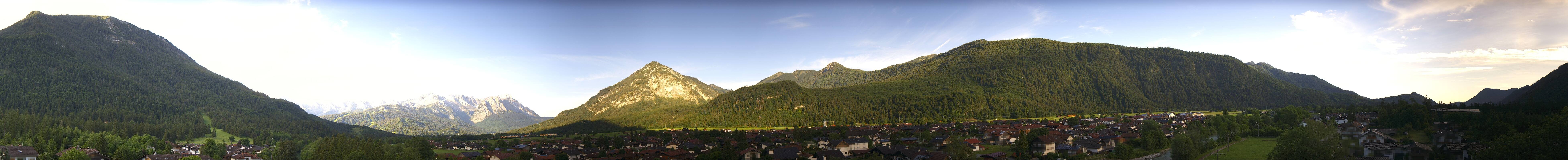 Archived image Webcam Farchant (Bavaria)