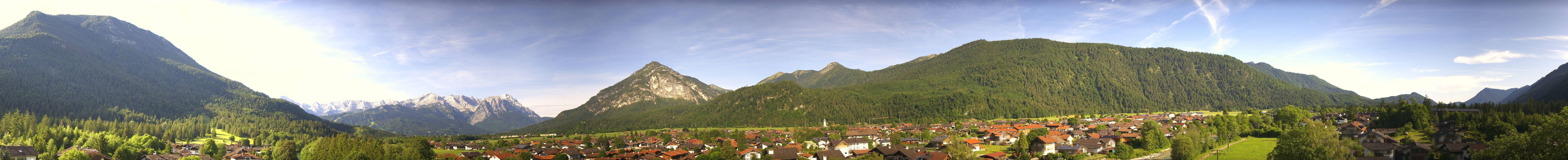 Archived image Webcam Farchant (Bavaria)