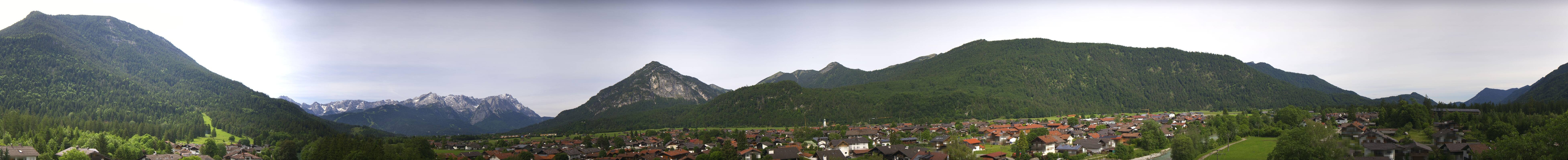 Archived image Webcam Farchant (Bavaria)