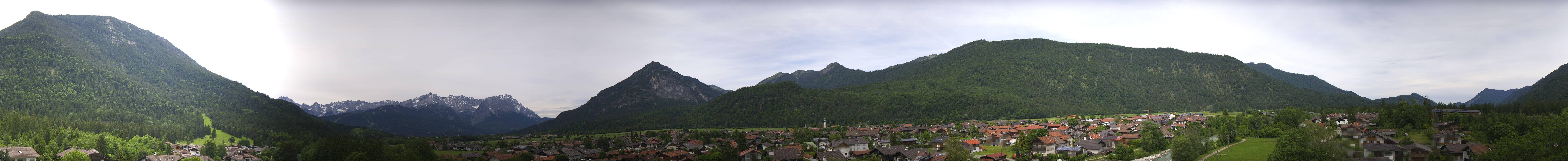 Archived image Webcam Farchant (Bavaria)