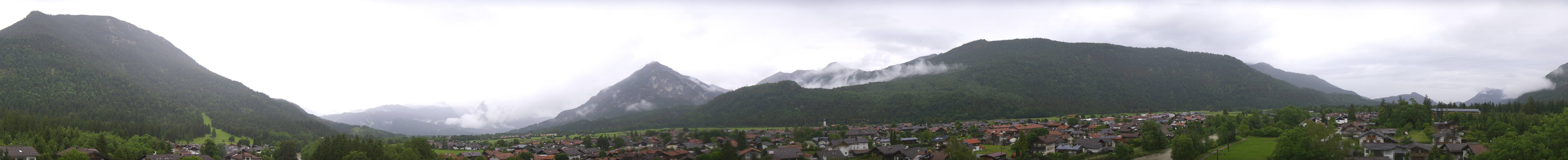 Archived image Webcam Farchant (Bavaria)