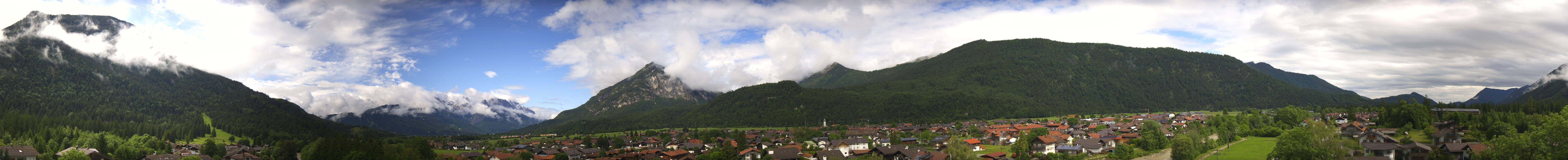 Archived image Webcam Farchant (Bavaria)