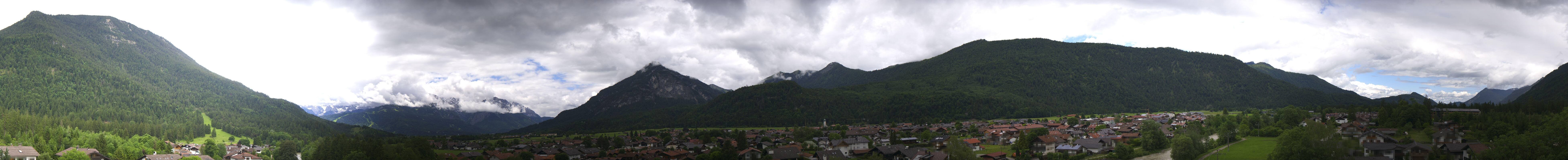 Archived image Webcam Farchant (Bavaria)