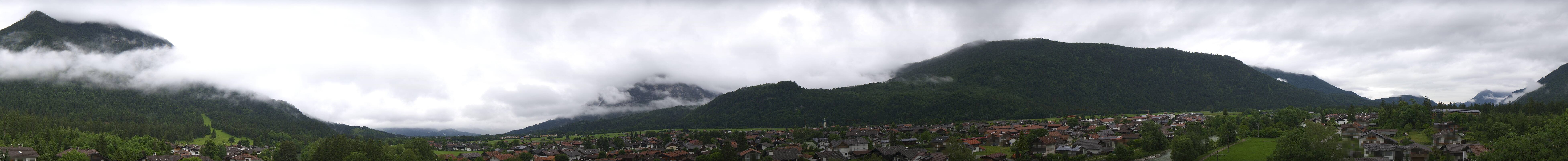 Archived image Webcam Farchant (Bavaria)