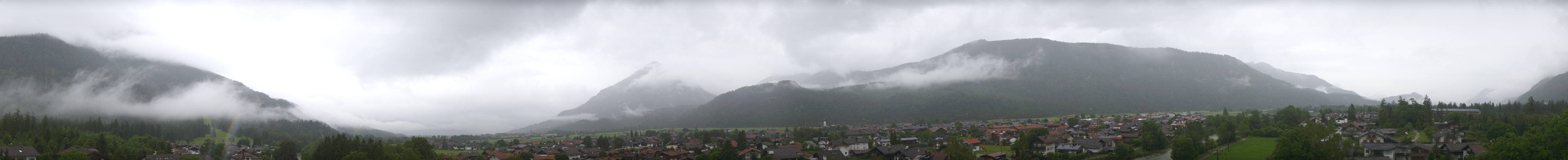 Archived image Webcam Farchant (Bavaria)