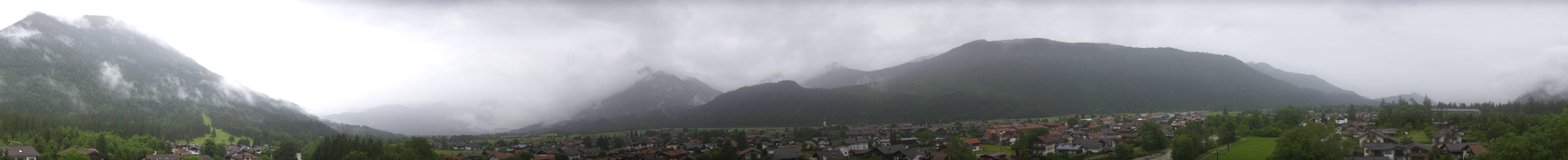 Archived image Webcam Farchant (Bavaria)