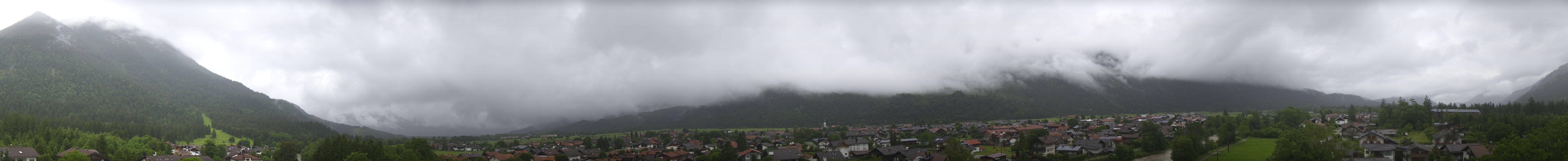 Archived image Webcam Farchant (Bavaria)