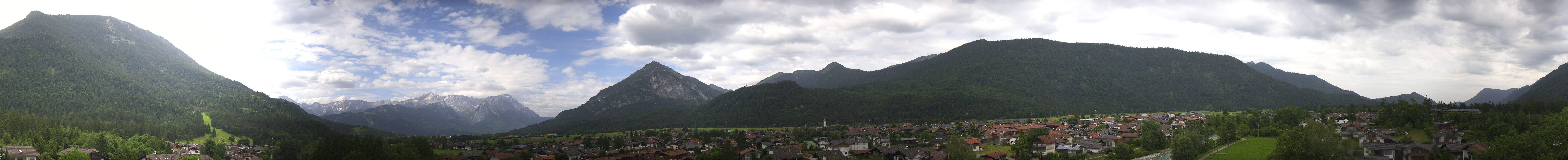 Archived image Webcam Farchant (Bavaria)