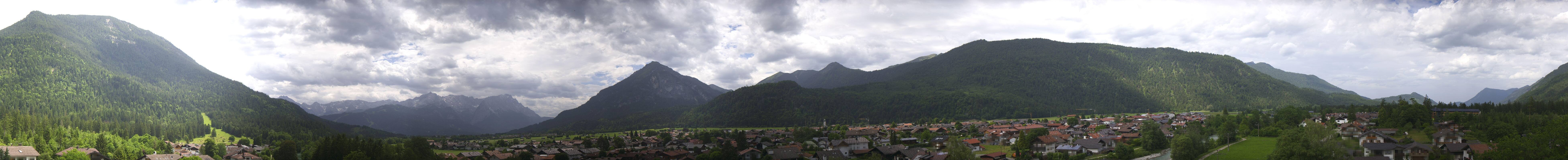 Archived image Webcam Farchant (Bavaria)