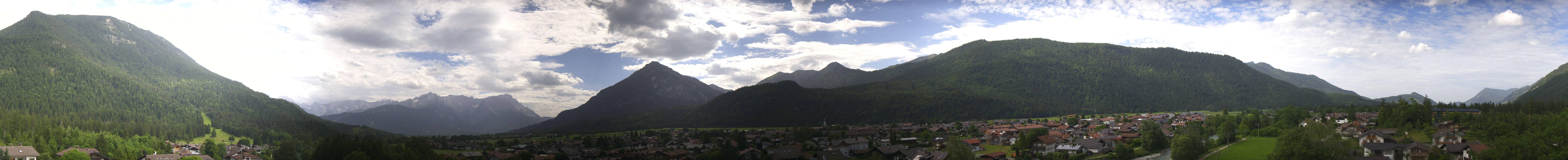 Archived image Webcam Farchant (Bavaria)