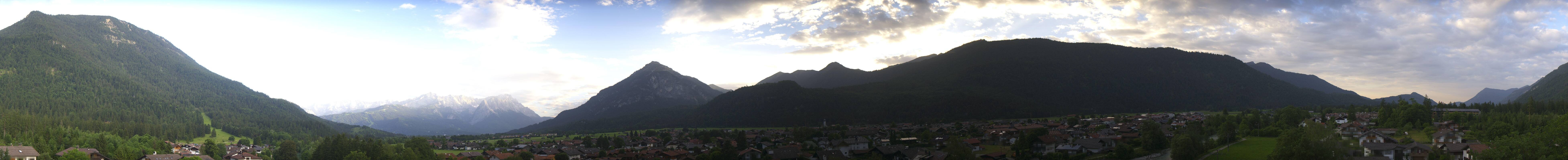 Archived image Webcam Farchant (Bavaria)