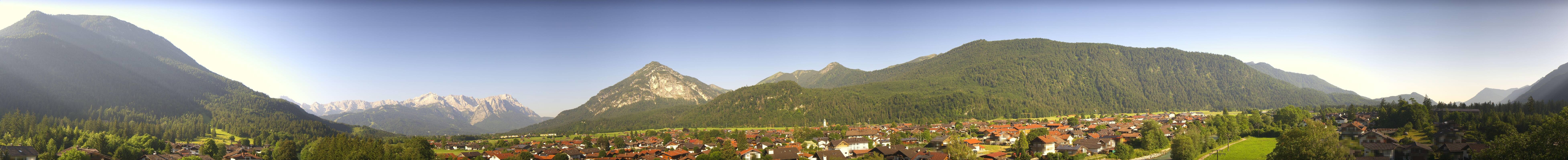 Archived image Webcam Farchant (Bavaria)