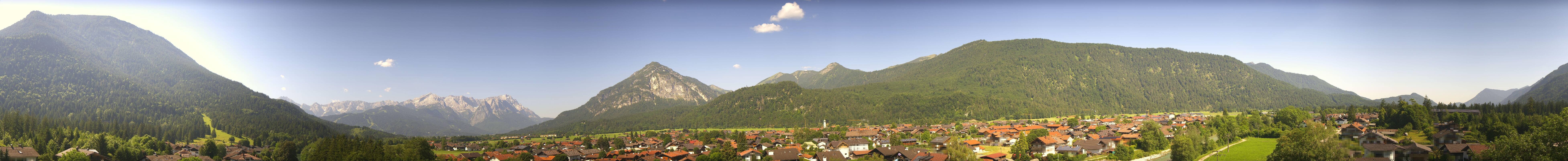 Archived image Webcam Farchant (Bavaria)