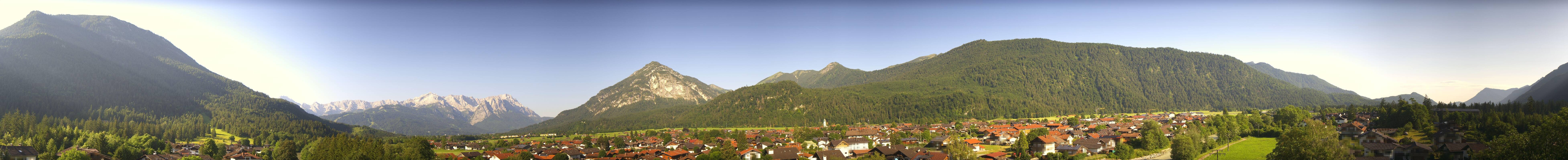 Archived image Webcam Farchant (Bavaria)