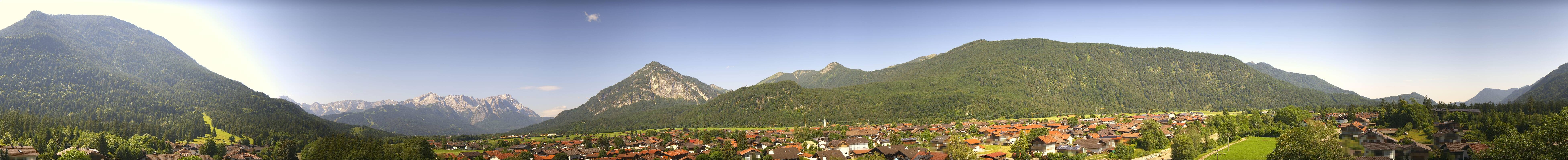Archived image Webcam Farchant (Bavaria)