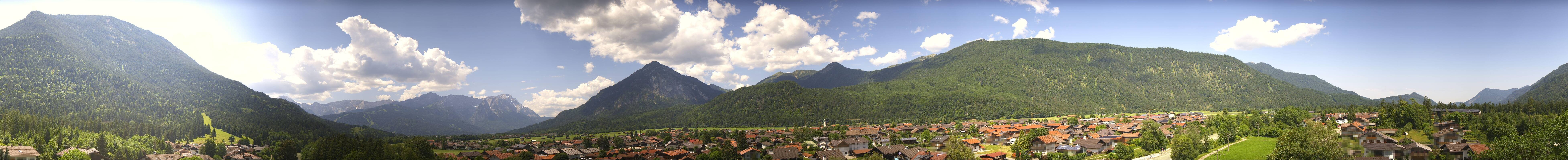 Archived image Webcam Farchant (Bavaria)