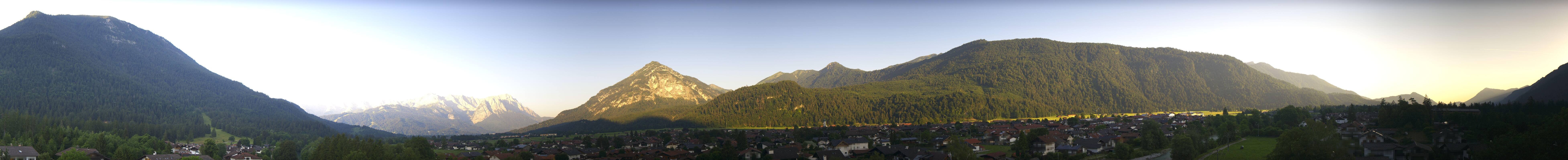 Archived image Webcam Farchant (Bavaria)