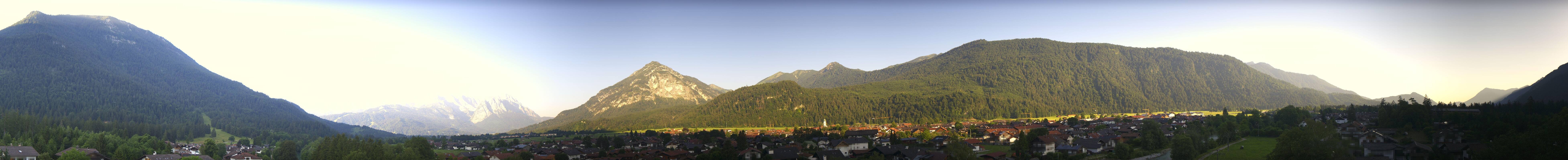 Archived image Webcam Farchant (Bavaria)