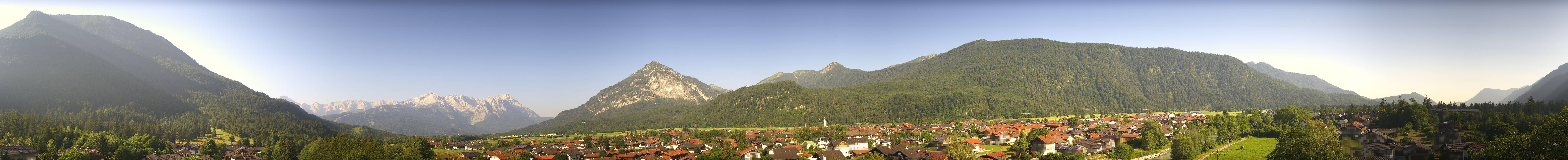Archived image Webcam Farchant (Bavaria)