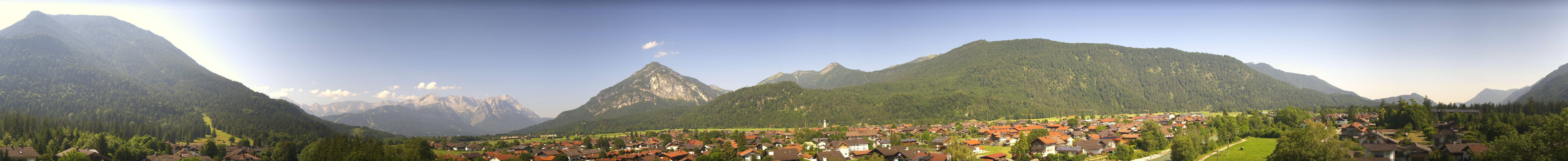 Archived image Webcam Farchant (Bavaria)