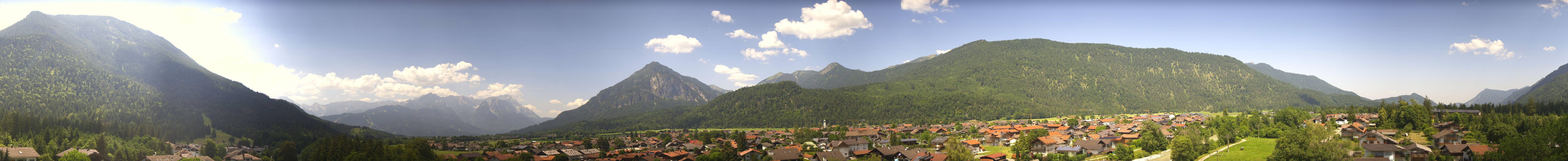 Archived image Webcam Farchant (Bavaria)