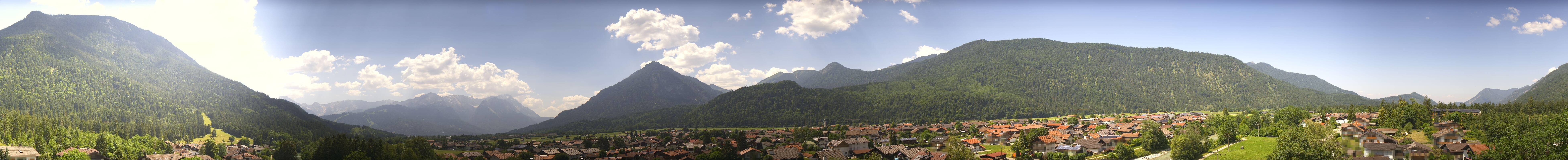 Archived image Webcam Farchant (Bavaria)