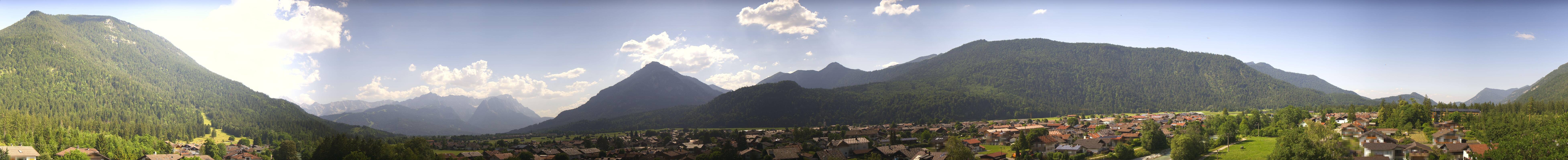 Archived image Webcam Farchant (Bavaria)