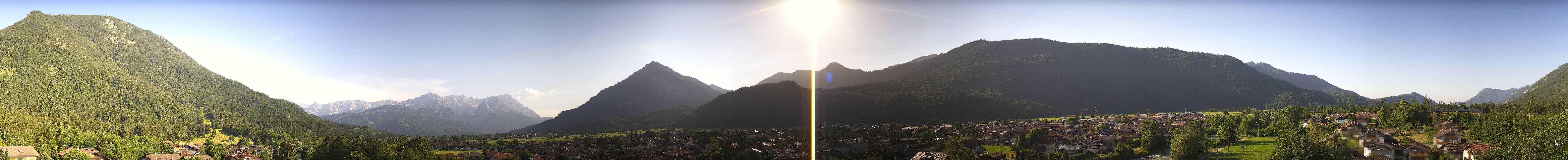 Archived image Webcam Farchant (Bavaria)