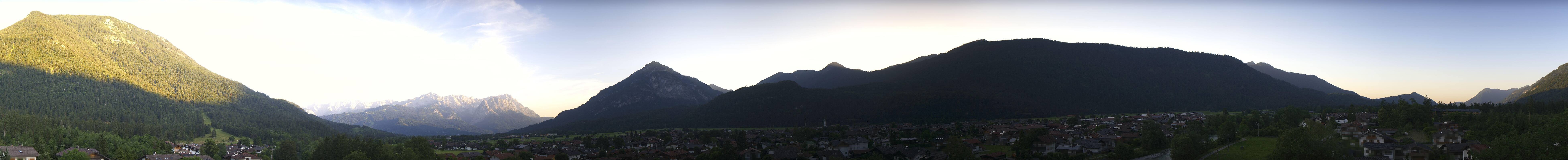 Archived image Webcam Farchant (Bavaria)