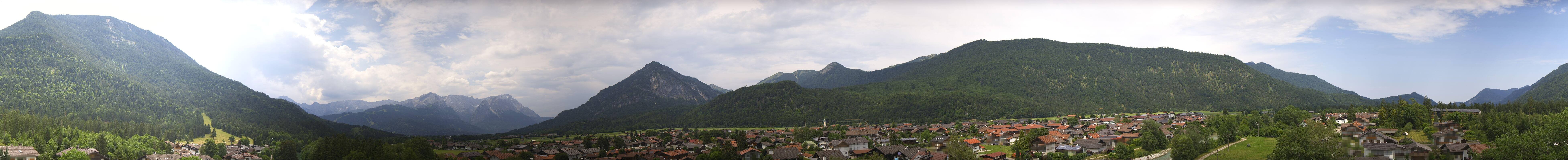 Archived image Webcam Farchant (Bavaria)