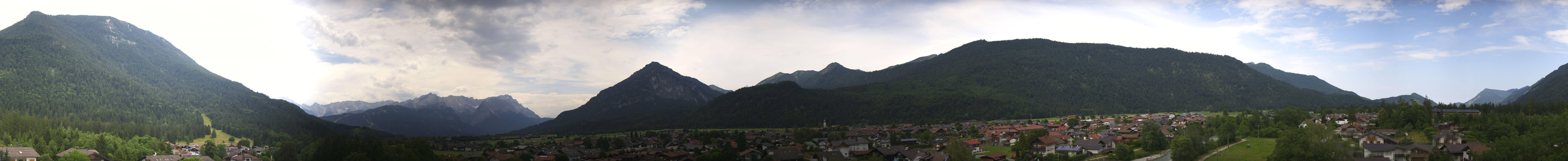 Archived image Webcam Farchant (Bavaria)