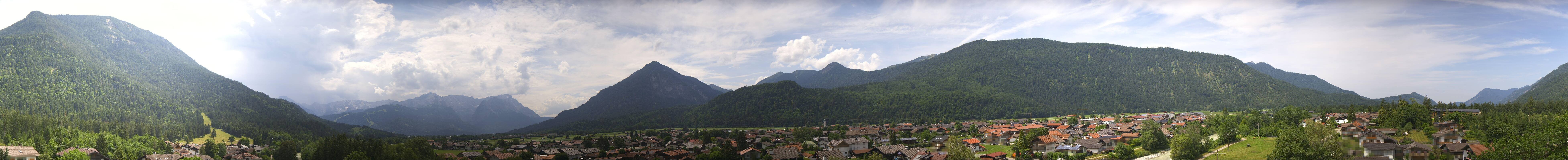 Archived image Webcam Farchant (Bavaria)
