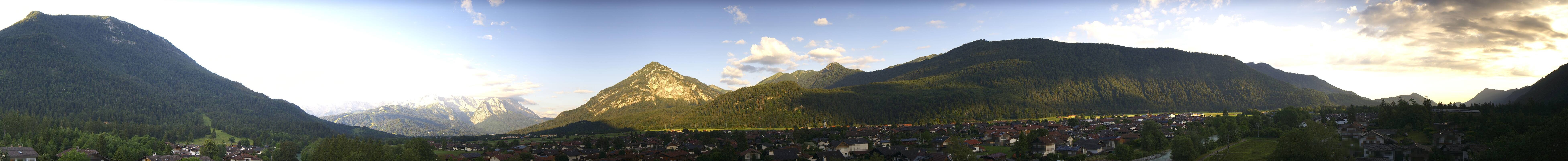 Archived image Webcam Farchant (Bavaria)