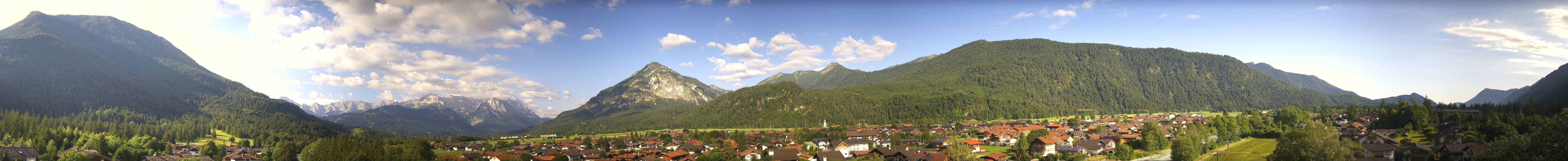 Archived image Webcam Farchant (Bavaria)