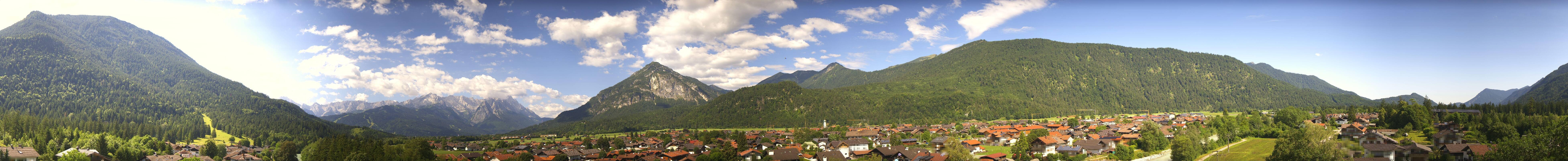 Archived image Webcam Farchant (Bavaria)