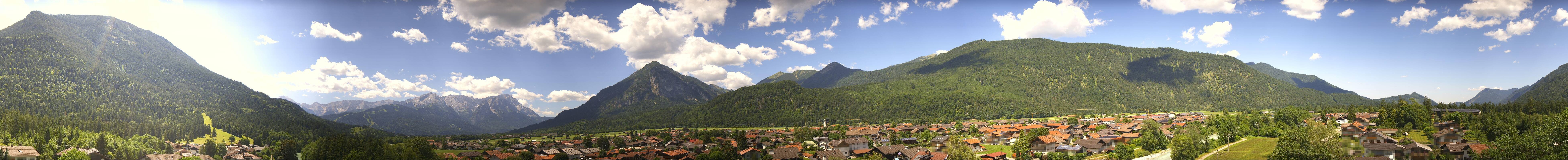 Archived image Webcam Farchant (Bavaria)