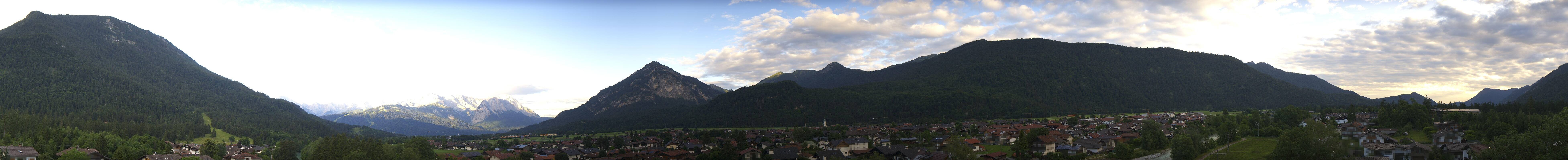 Archived image Webcam Farchant (Bavaria)