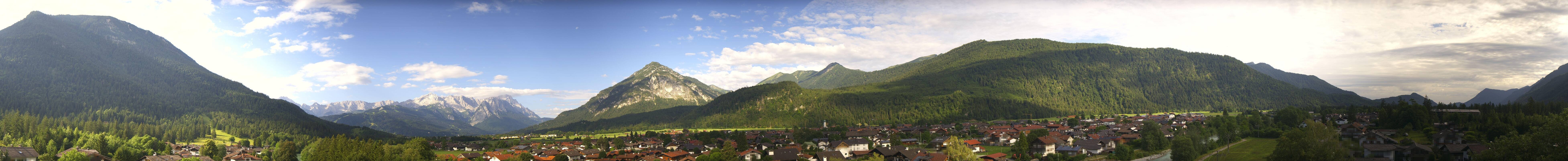 Archived image Webcam Farchant (Bavaria)