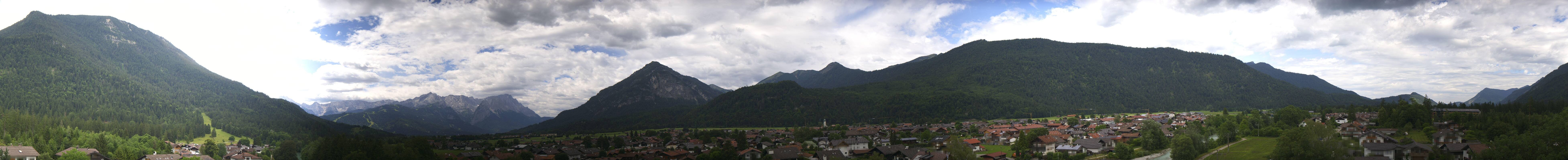 Archived image Webcam Farchant (Bavaria)