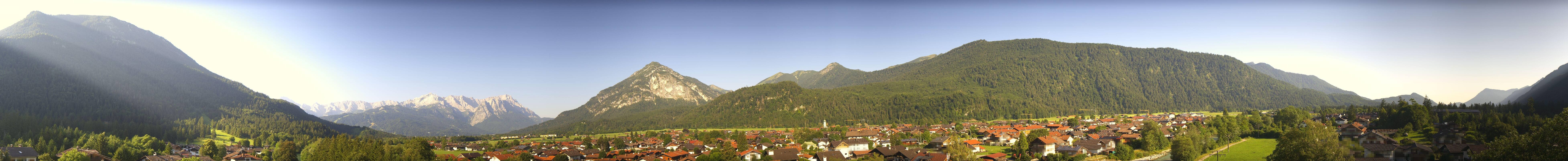 Archived image Webcam Farchant (Bavaria)