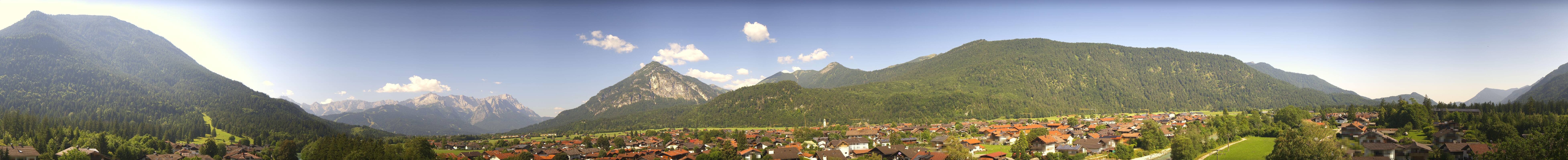Archived image Webcam Farchant (Bavaria)